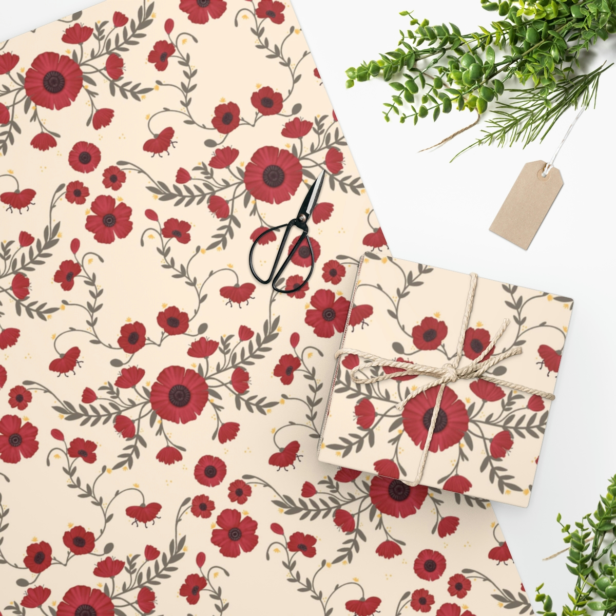 Palace Poppy Wrapping Paper – Melanie Stimmell