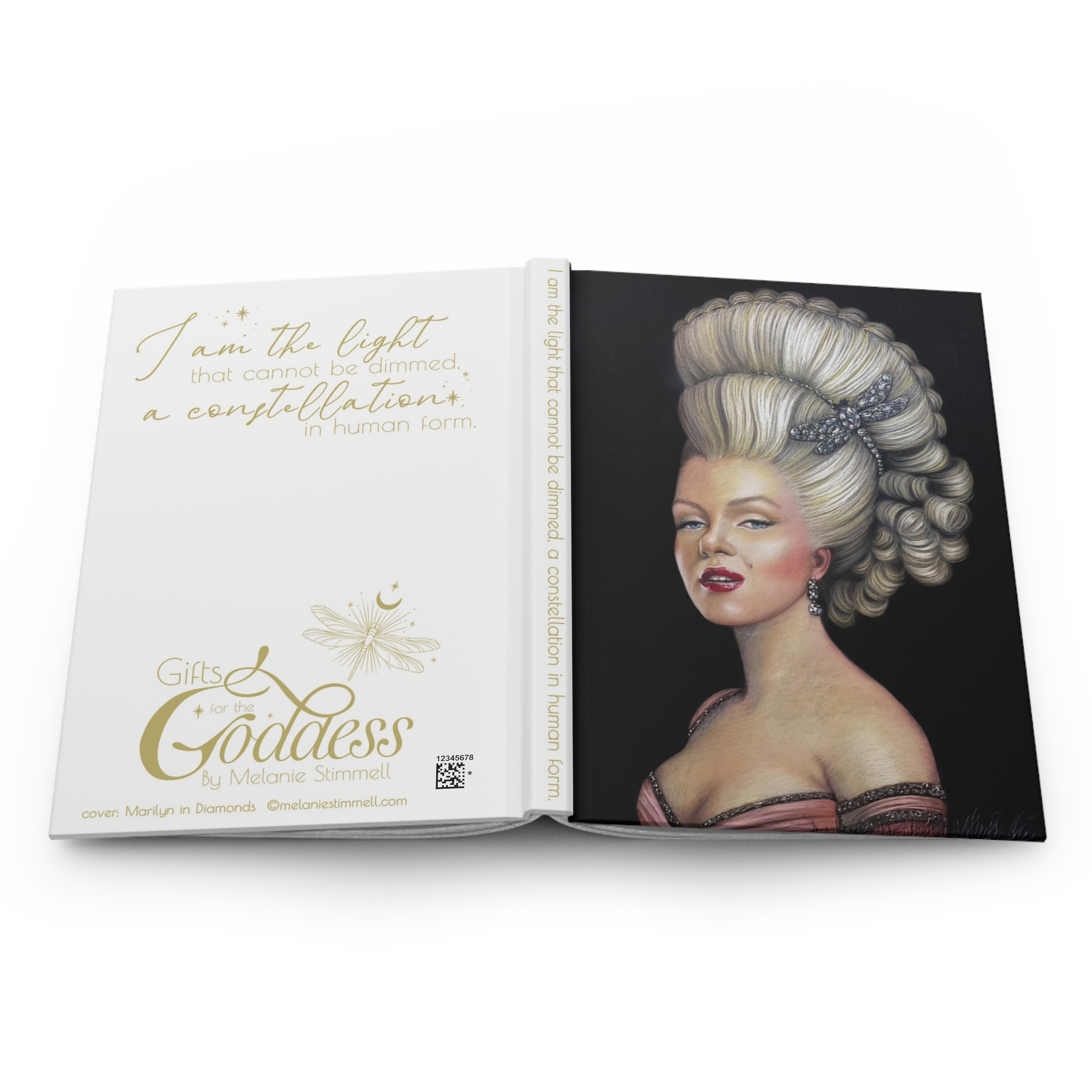 ✨ Goddess Gifts Journal: Marilyn in Diamonds - Image 6